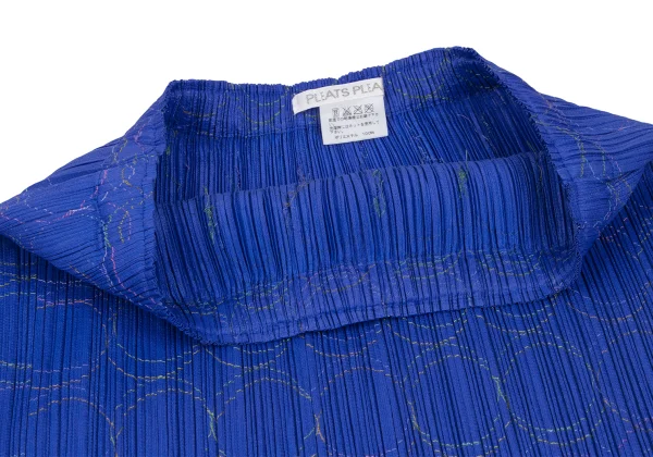 PLEATS PLEASE Embroidery Skipper Polo Shirt & Skirt K-166789_013