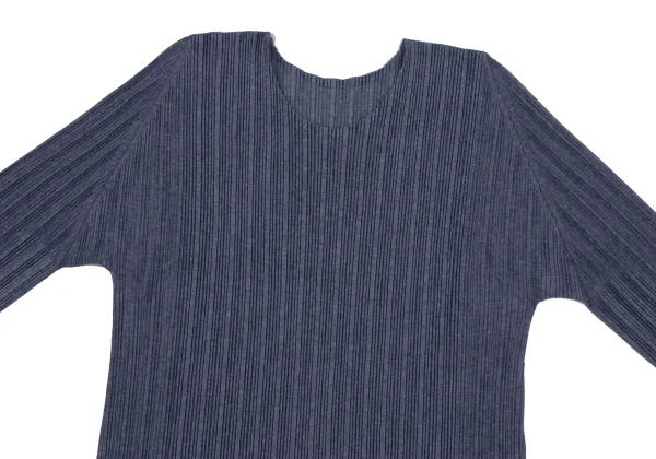 PLEATS PLEASE 3/4 Sleeve Pleated T-shirt K-166790_003