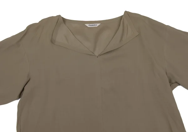 Plantation Silk Skipper Blouse K-166793_003