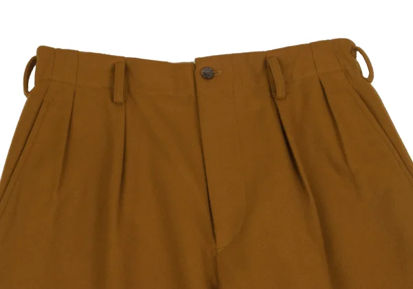 Y's Felt Wool Tuck Tapered Pants K-166796_002