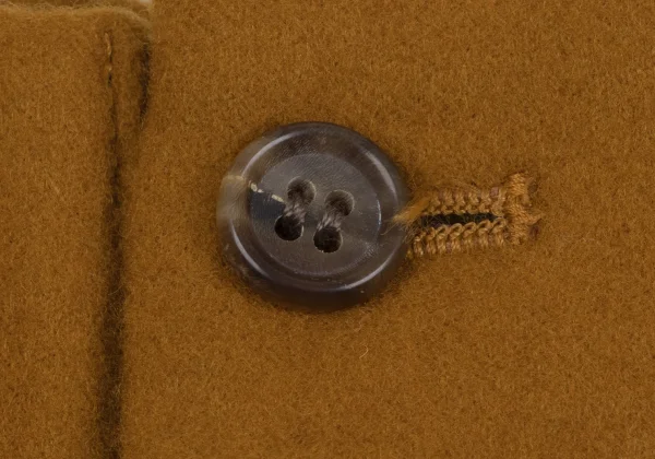 Y's Felt Wool Tuck Tapered Pants K-166796_003