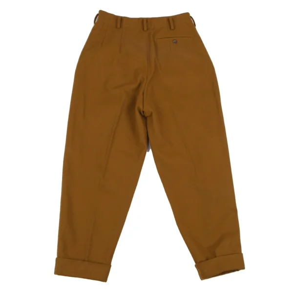 Y's Felt Wool Tuck Tapered Pants K-166796_008