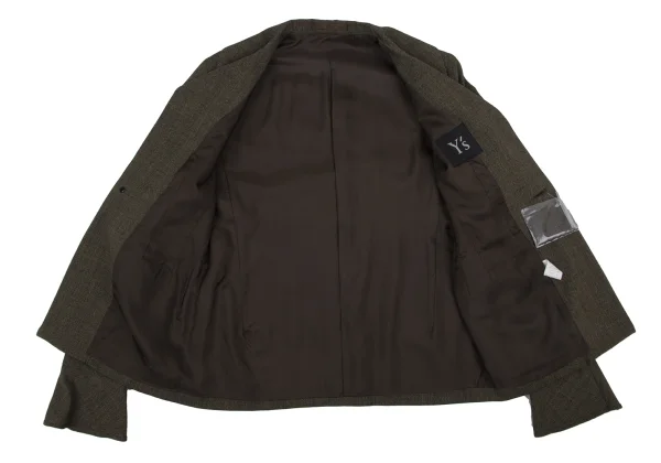 Y's Wool Big Lapel Jacket K-166801_011