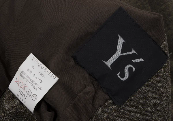 Y's Wool Big Lapel Jacket K-166801_016