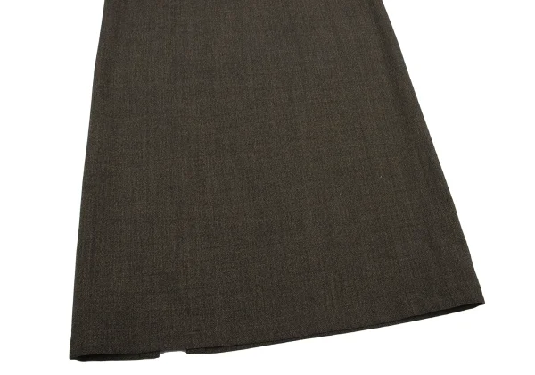 Y's Wool Slit Long Skirt K-166802_004