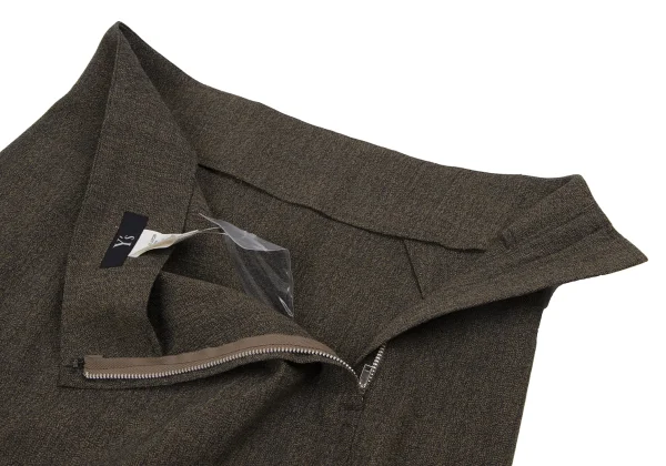 Y's Wool Slit Long Skirt K-166802_007