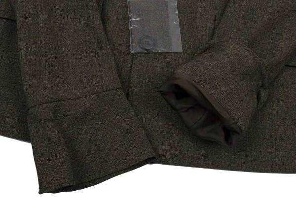 Y's Wool Big Lapel Jacket & Skirt K-166803_008