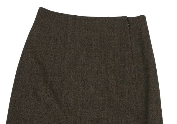 Y's Wool Big Lapel Jacket & Skirt K-166803_016