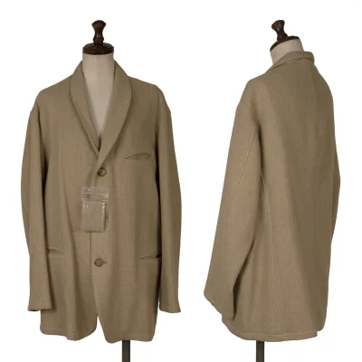 Y's Wool Shawl Collar Jacket