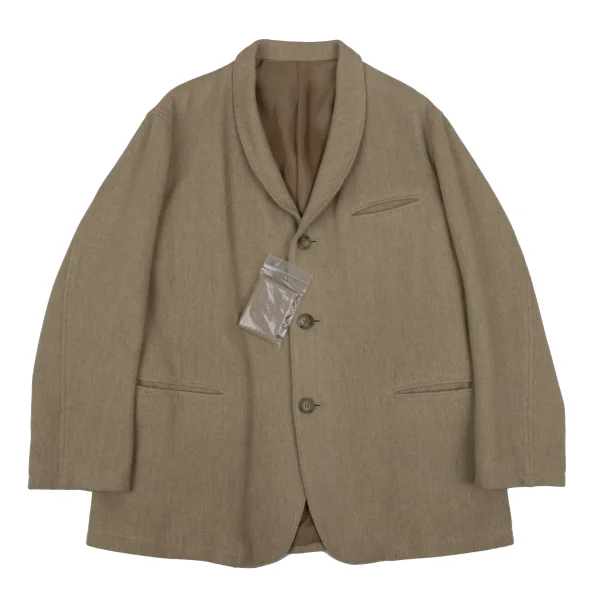 Y's Wool Shawl Collar Jacket K-166804_002