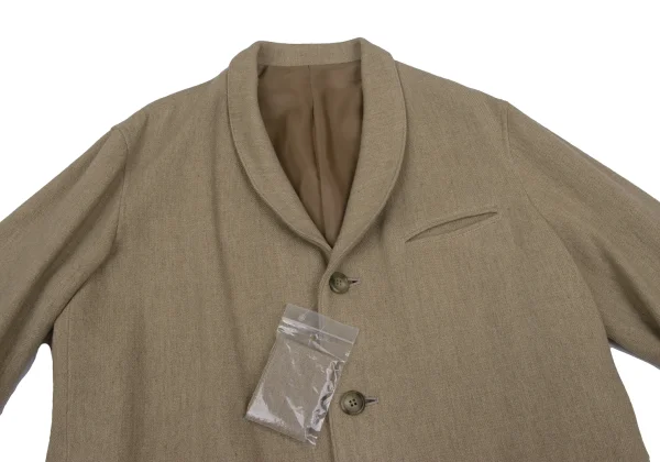 Y's Wool Shawl Collar Jacket K-166804_003