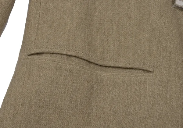 Y's Wool Shawl Collar Jacket K-166804_010