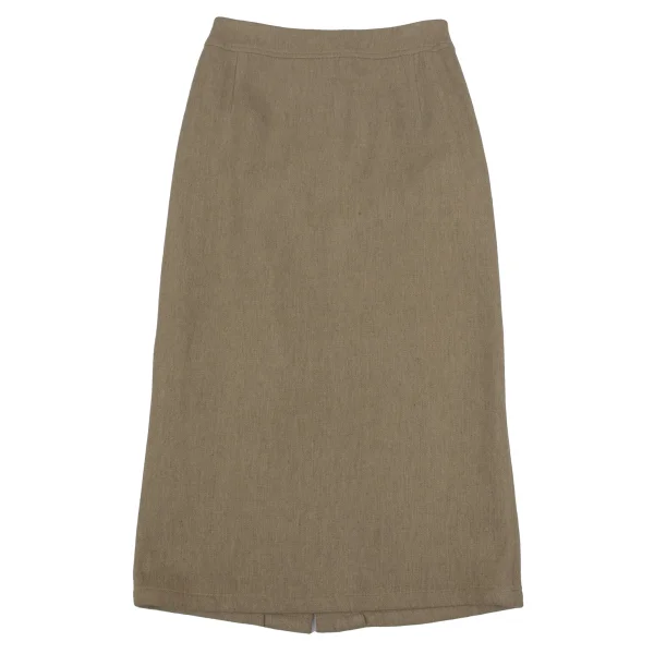 Y's Wool Long Skirt K-166805_002