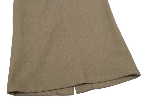 ワイズY's ウールショールカラージャケットセットアップ ベージュM位 M K-166806_017