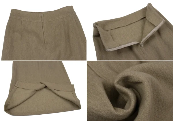 ワイズY's ウールショールカラージャケットセットアップ ベージュM位 M K-166806_019