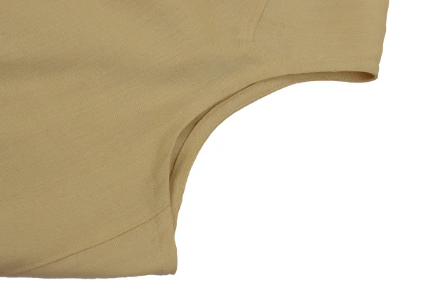 Y's Wool Blend Back Tuck Design Dress K-166810_005