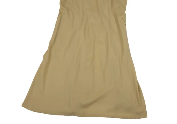 Y's Wool Blend Back Tuck Design Dress K-166810_006