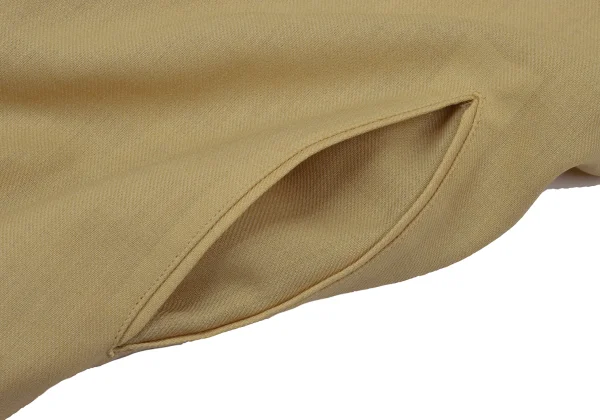 Y's Wool Blend Back Tuck Design Dress K-166810_007