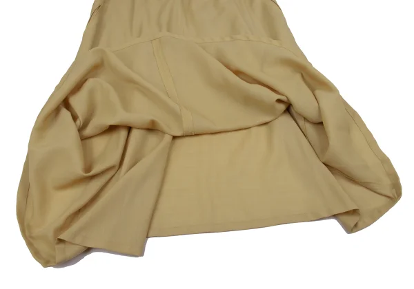 Y's Wool Blend Back Tuck Design Dress K-166810_008