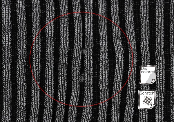 Y's Wool Blend Turtleneck Ribbed Knit Sweater K-166811_010