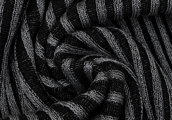 Y's Wool Blend Turtleneck Ribbed Knit Sweater K-166811_013