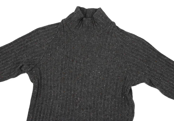 Y's Wool Mix Knit High Neck Sweater K-166812_003