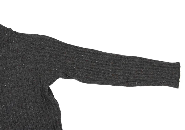 Y's Wool Mix Knit High Neck Sweater K-166812_005