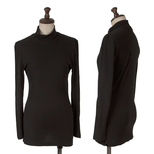 Y's Turtle Neck T Shirt Black XS-S K-166813_001