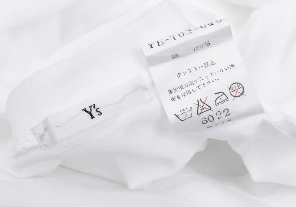 Y's Cotton T-shirt K-166815_011