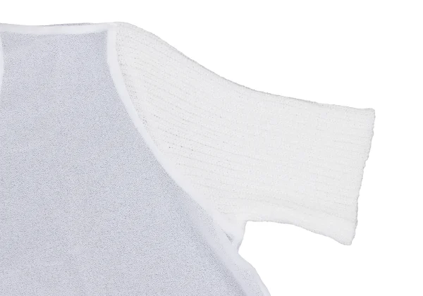 Y's Ribbed Sheer T-shirt K-166817_004