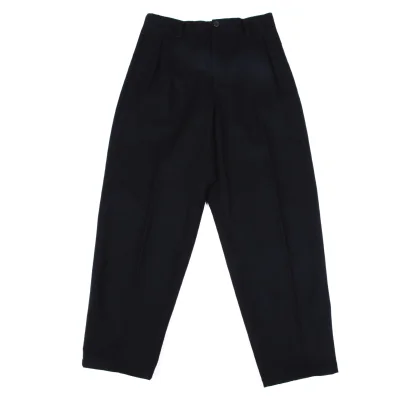 Y's Brushed Box Tuck Wool Pants