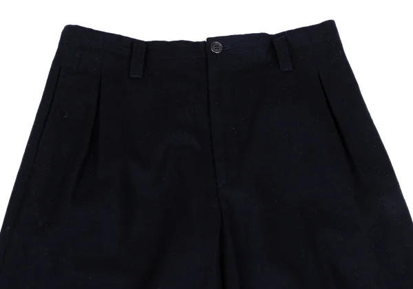 Y's Brushed Box Tuck Wool Pants K-166818_002