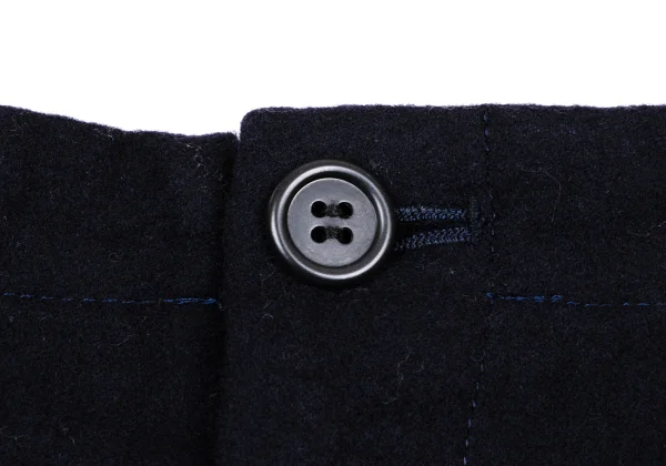 Y's Brushed Box Tuck Wool Pants K-166818_003