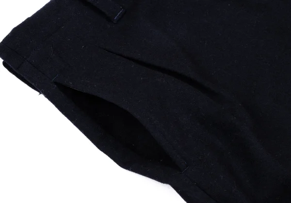 Y's Brushed Box Tuck Wool Pants K-166818_006