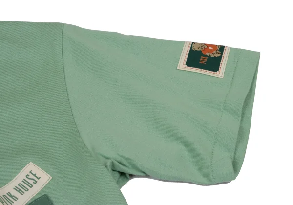PINK HOUSE Bear Logo Patch T-shirt K-166820_006