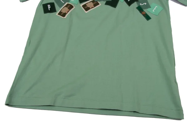 PINK HOUSE Bear Logo Patch T-shirt K-166820_008