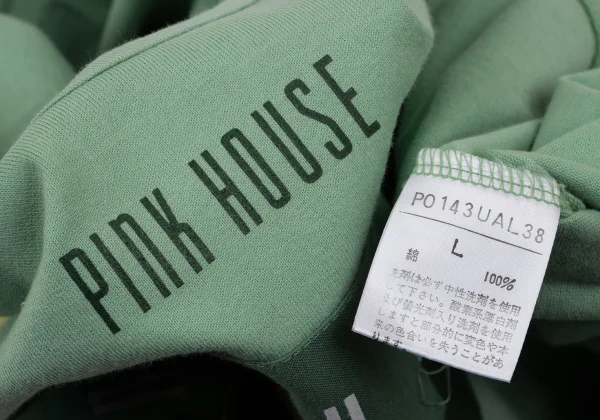 PINK HOUSE Bear Logo Patch T-shirt K-166820_014