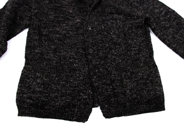 Yohji Yamamoto POUR HOMME Wool Blend 2B Knit Jacket K-166828_009