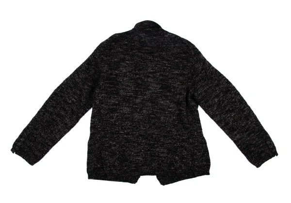 Yohji Yamamoto POUR HOMME Wool Blend 2B Knit Jacket K-166828_013