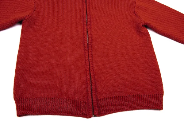 Yohji Yamamoto POUR HOMME Wool High-neck Zip Knit Blouson K-166829_006