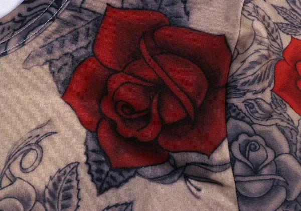 COMME des GARCONS Poly Tattoo Print Top K-166831_005