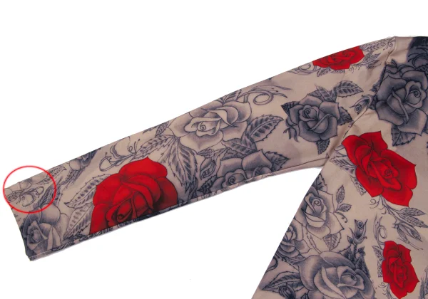 COMME des GARCONS Poly Tattoo Print Top K-166831_006