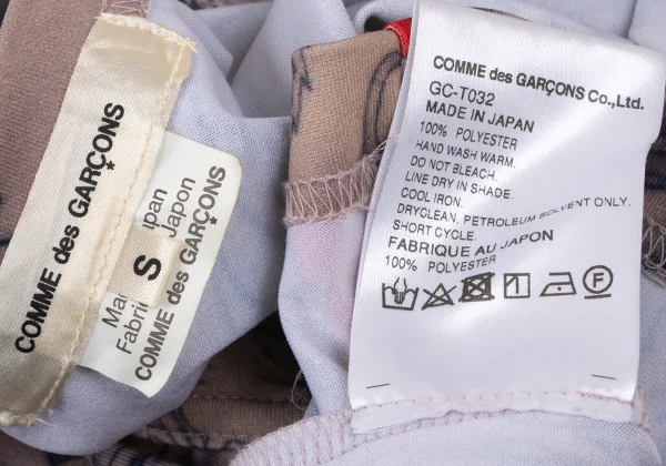 COMME des GARCONS Poly Tattoo Print Top K-166831_014