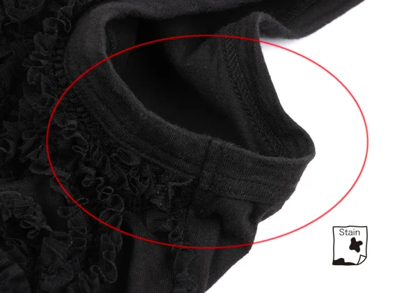 COMME des GARCONS Mesh Gather Patch Sleeveless Top K-166832_004