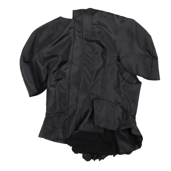 COMME des GARCONS Poly Front Frill Design Blouse K-166833_013
