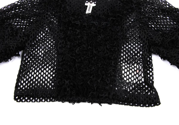 COMME des GARCONS Poly Mesh Frill Blouse K-166834_007