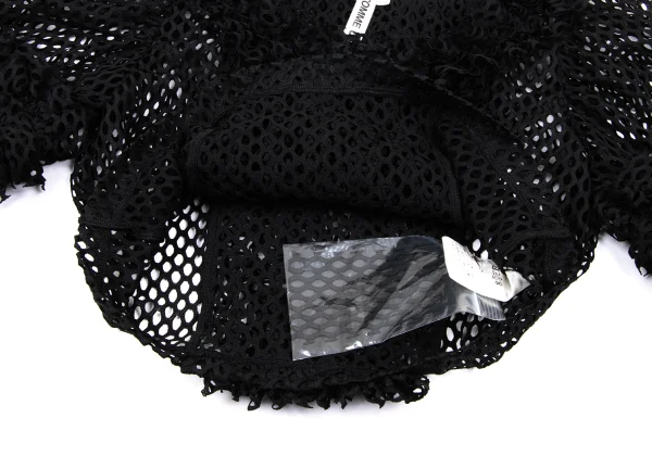 COMME des GARCONS Poly Mesh Frill Blouse K-166834_008