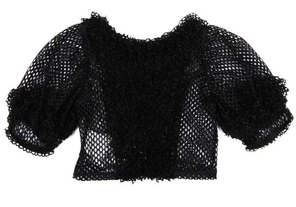 COMME des GARCONS Poly Mesh Frill Blouse K-166834_009