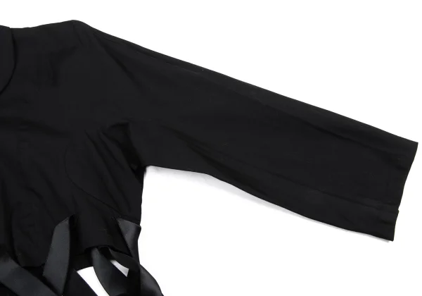 COMME des GARCONS Taped Design Hem See-through Dolman Blouse K-166837_007