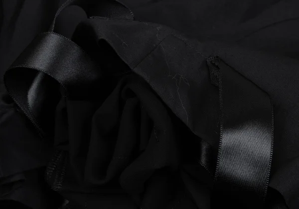 COMME des GARCONS Taped Design Hem See-through Dolman Blouse K-166837_014